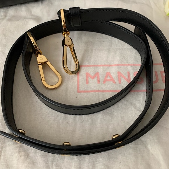 Mansur Gavriel Lady Bag (Black/Rosa) - Picture 16 of 16